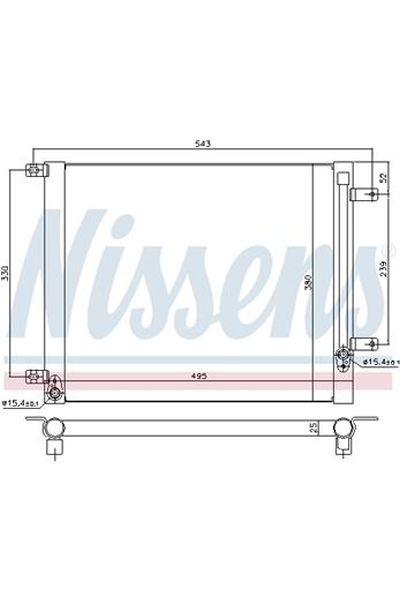 Kit accessori, Pastiglia freno/Materiale d'attrito NISSENS 123-940542