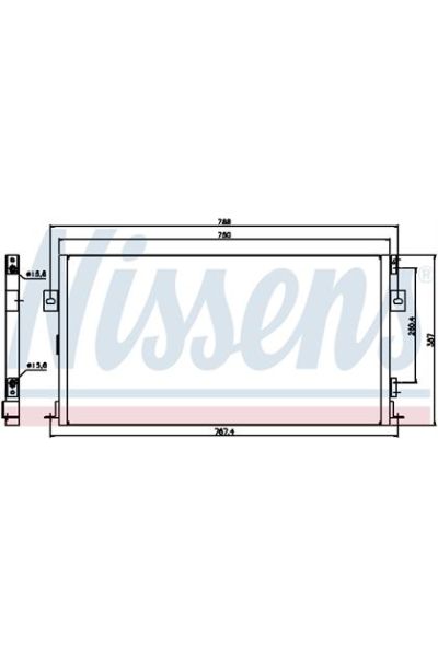 Condensatore, Climatizzatore NISSENS 123-94268
