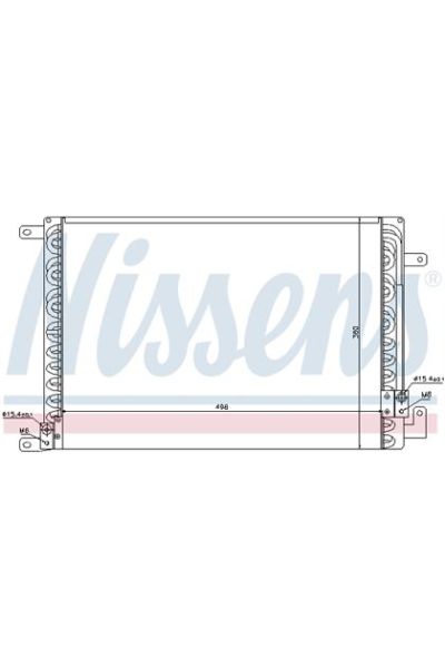 Condensatore, Climatizzatore NISSENS 123-94391