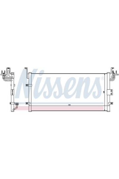 Condensatore, Climatizzatore NISSENS 123-94447