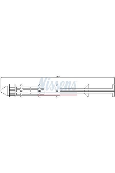 Essiccatore, Climatizzatore NISSENS 123-95326