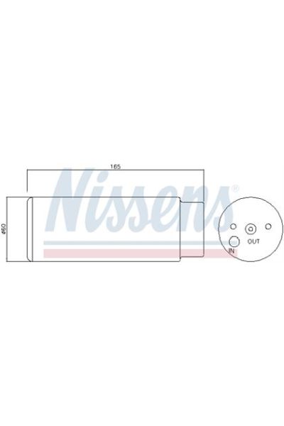 Essiccatore, Climatizzatore NISSENS 123-95380