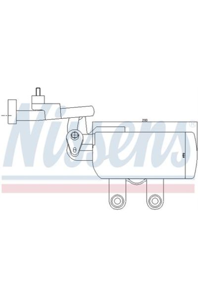 Essiccatore, Climatizzatore NISSENS 123-95385