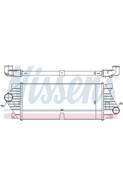 Intercooler NISSENS 123-96206