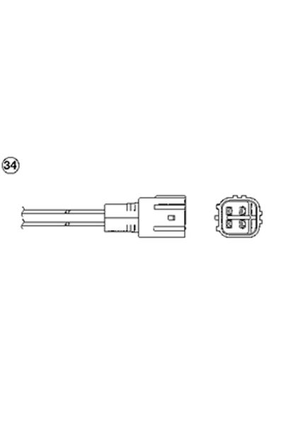 Sonda lambda ngk 15-91075