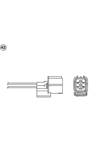 Sonda lambda ngk 15-0266
