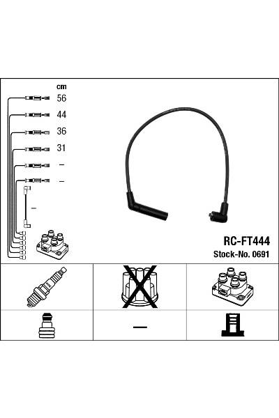 Kit di zerbini ngk 15-0691