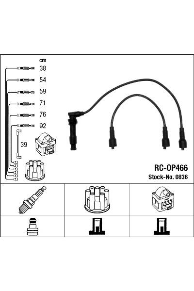 Kit di zerbini ngk 15-0836