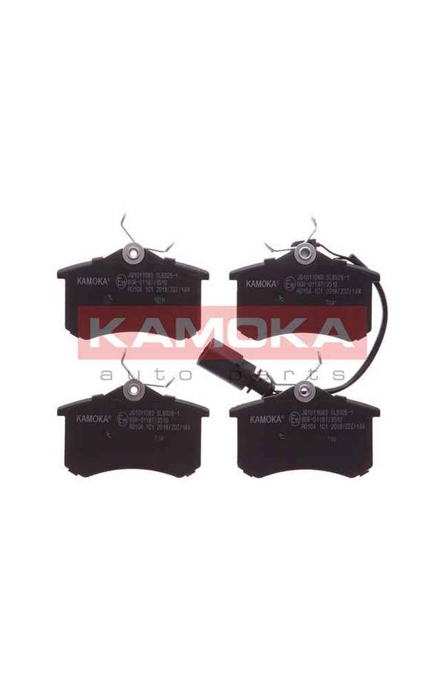 Kit pastiglie freno, Freno a disco KAMOKA 185-JQ1011083