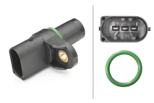 Sensore, posizione albero a camme hella 2-6PU 009 121-701