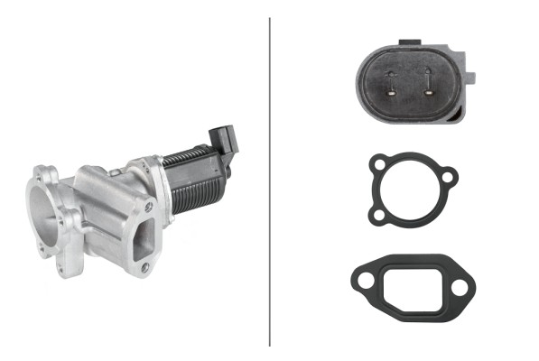Valvola ricircolo gas scarico-EGR hella 2-6NU 010 171-421