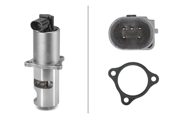 Valvola ricircolo gas scarico-EGR hella 2-6NU 010 171-551