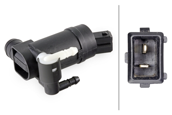 Pompa acqua lavaggio, Pulizia cristalli hella 2-8TW 010 958-001