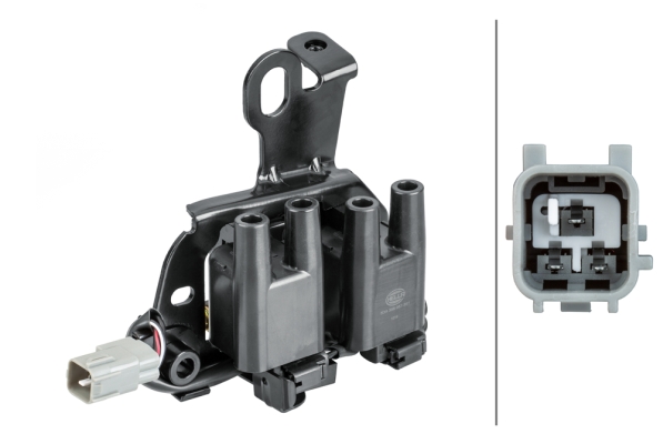 Bobina di accensione hella 2-5DA 358 057-891