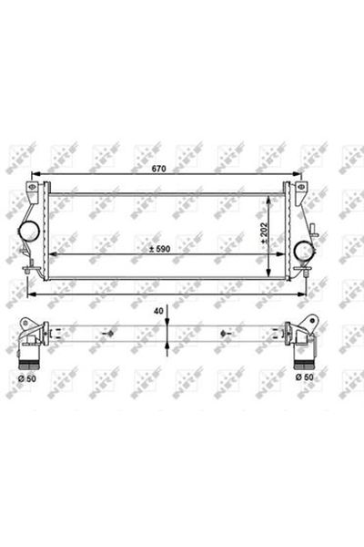 Intercooler NRF 30910