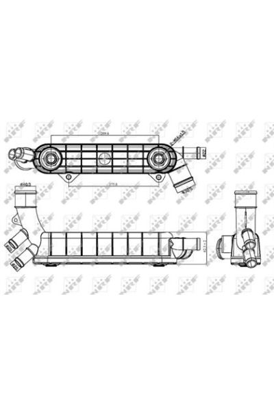 Radiatore olio, Olio motore NRF 31316