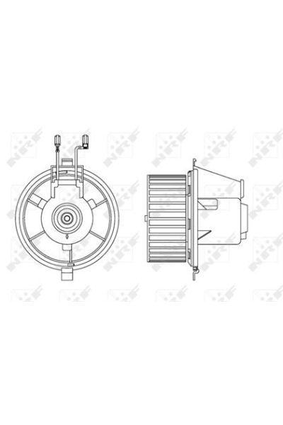 Ventilatore abitacolo NRF 34165