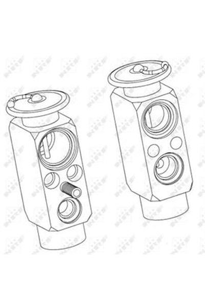 Valvola ad espansione, Climatizzatore NRF 38398