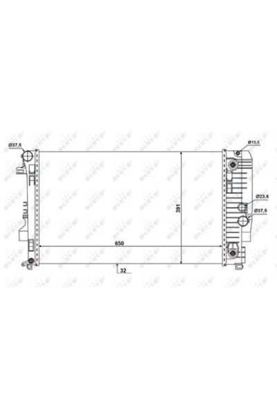 Radiatore, Raffreddamento motore NRF 58440