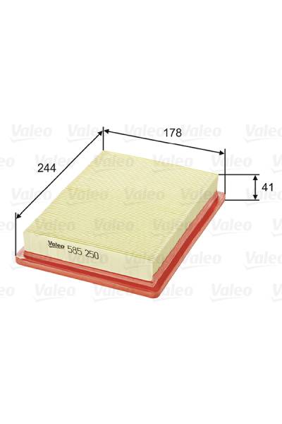 Filtro aria valeo 21-585250