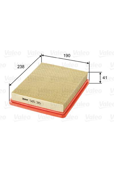 Filtro aria valeo 21-585315