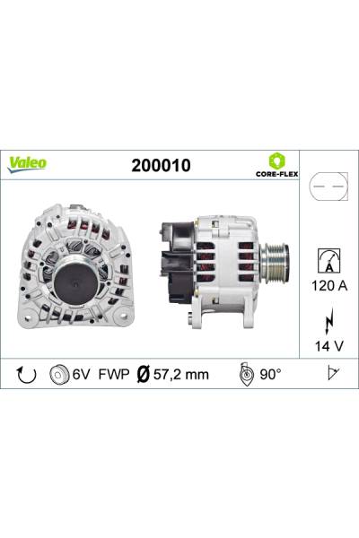 Alternatore valeo 21-200010
