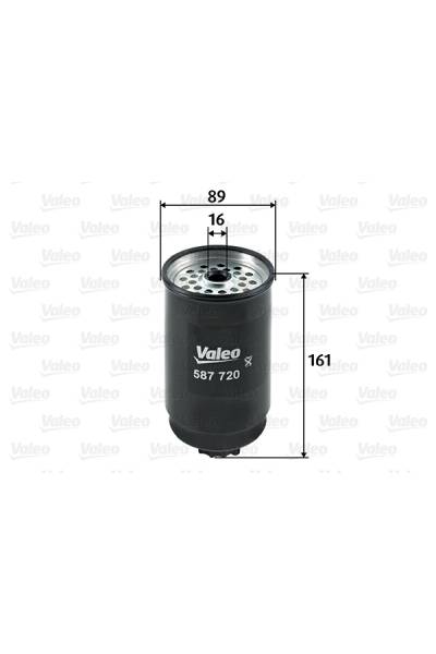 Filtro carburante valeo 21-587720