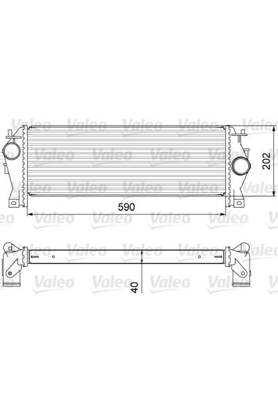 Intercooler valeo 21-818340