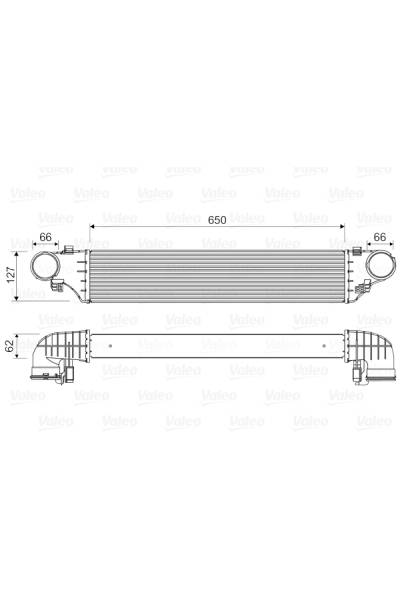 Intercooler valeo 21-818552
