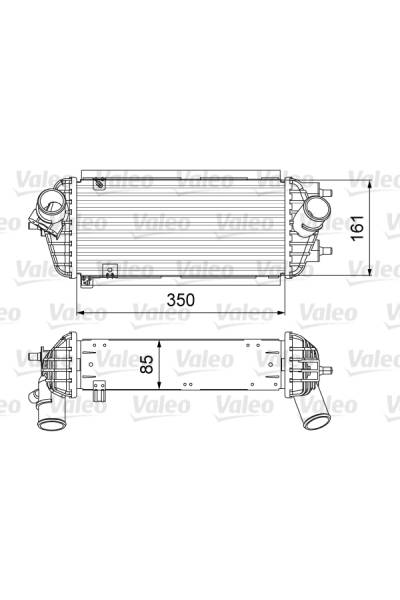 Intercooler valeo 21-818665