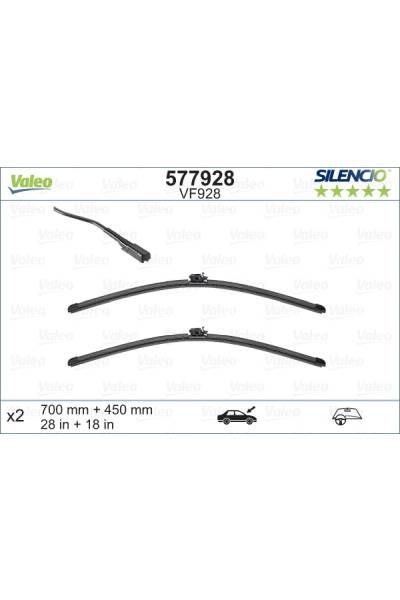 Spazzola tergi valeo 21-577928