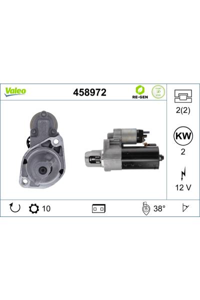 Motorino d'avviamento valeo 21-458972
