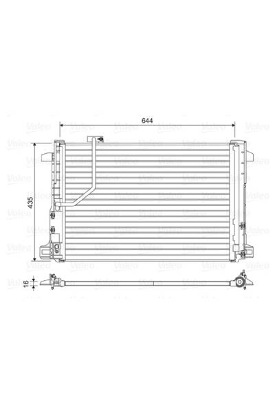 Condensatore, Climatizzatore valeo 21-814044