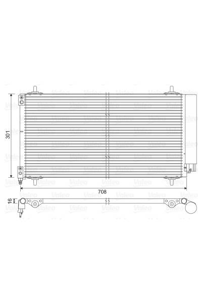 Condensatore, Climatizzatore valeo 21-817740