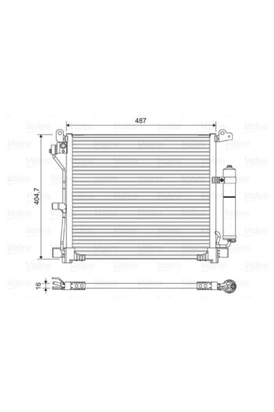 Condensatore, Climatizzatore valeo 21-822579