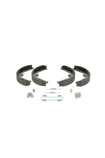 Ganascia del freno, freno di stazionamento - set bosch 30-0 986 487 752