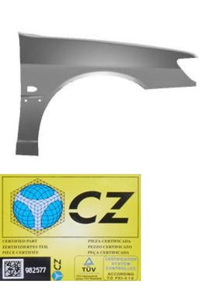 parafango anteriore destra autozona 333-6532110