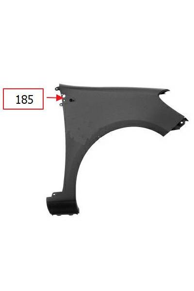 autozona 333-7036110 parafango anteriore
