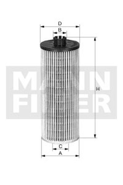 Filtro olio mann-filter 4-HU 6018 z
