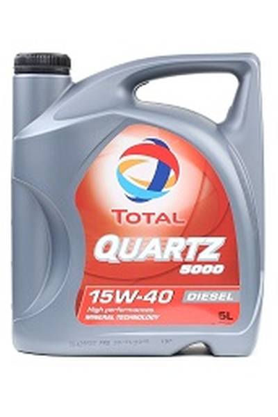 Immagine per 15W40 TOTAL QUARTZ 5000 OLIO MOTORE  5 litri da Autozona