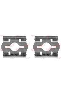 Kit accessori, Pastiglia freno QUICK BRAKE 6304-109-1657