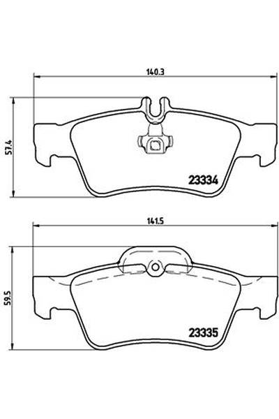 Kit pastiglie freno, Freno a disco BREMBO 65-P 50 052