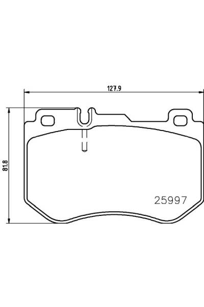 Set di pastiglie, freno a disco brembo 65-P 50 123