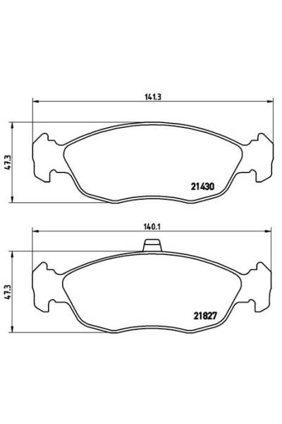 Kit pastiglie freno, Freno a disco BREMBO 65-P 61 051