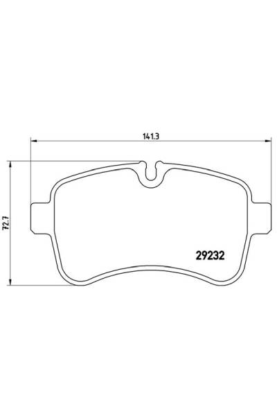 Kit pastiglie freno, Freno a disco BREMBO 65-P A6 027