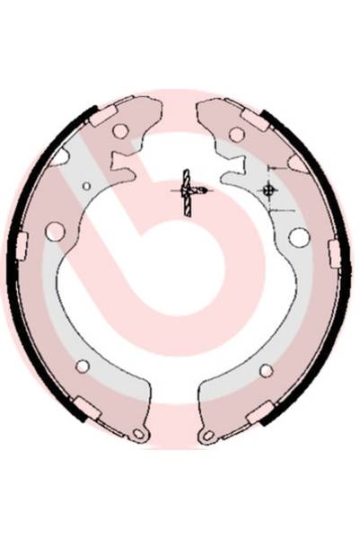 Ganascia del freno - set brembo 65-S 28 507