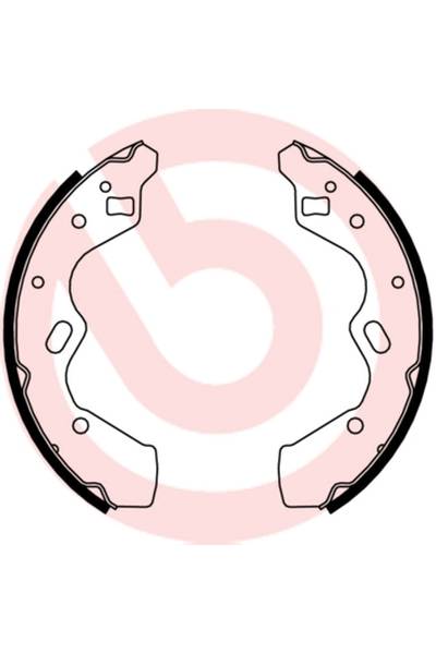 Ganascia del freno - set brembo 65-S 49 520