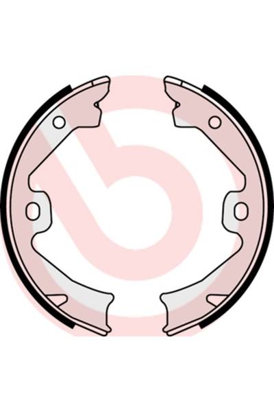 Ganascia del freno, freno di stazionamento - set brembo 65-S 52 509