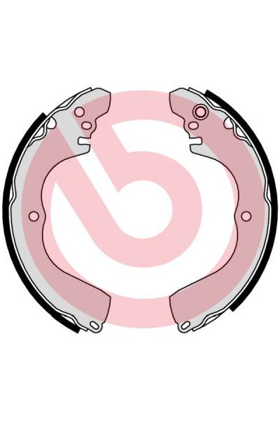 Ganascia del freno - set brembo 65-S 54 525