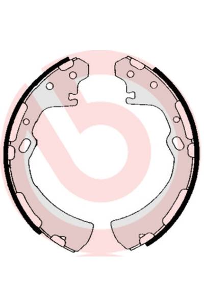 Ganascia del freno - set brembo 65-S 56 515